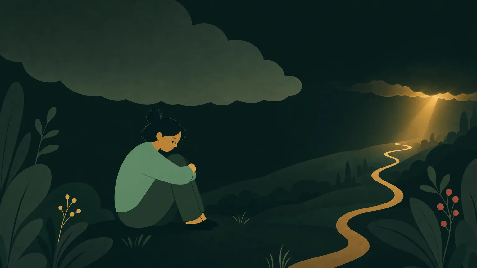 Depression nach dem Aufhören mit Gras